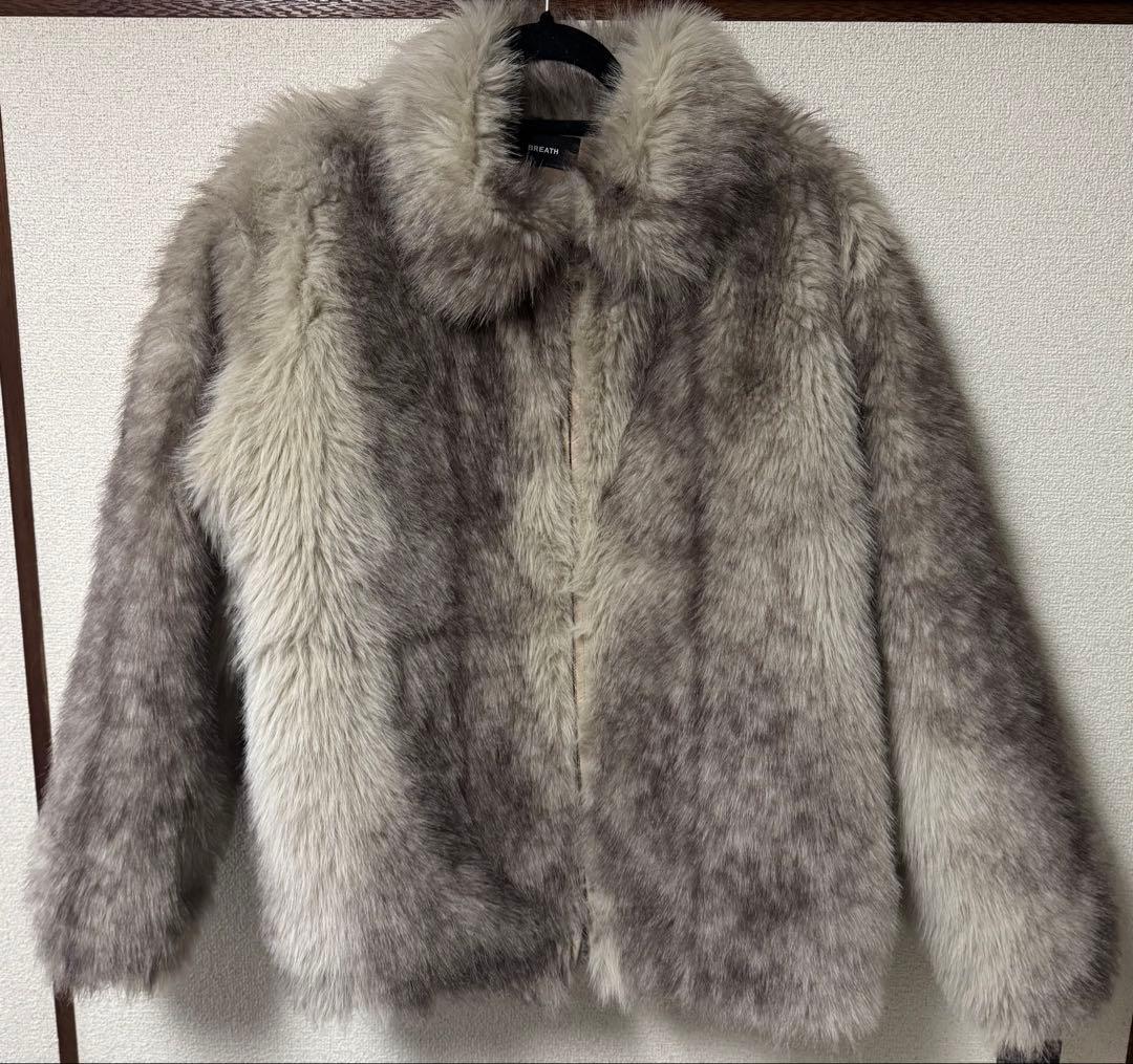 ジャケット・アウター BREATH 24AW FAUX FUR JACKET