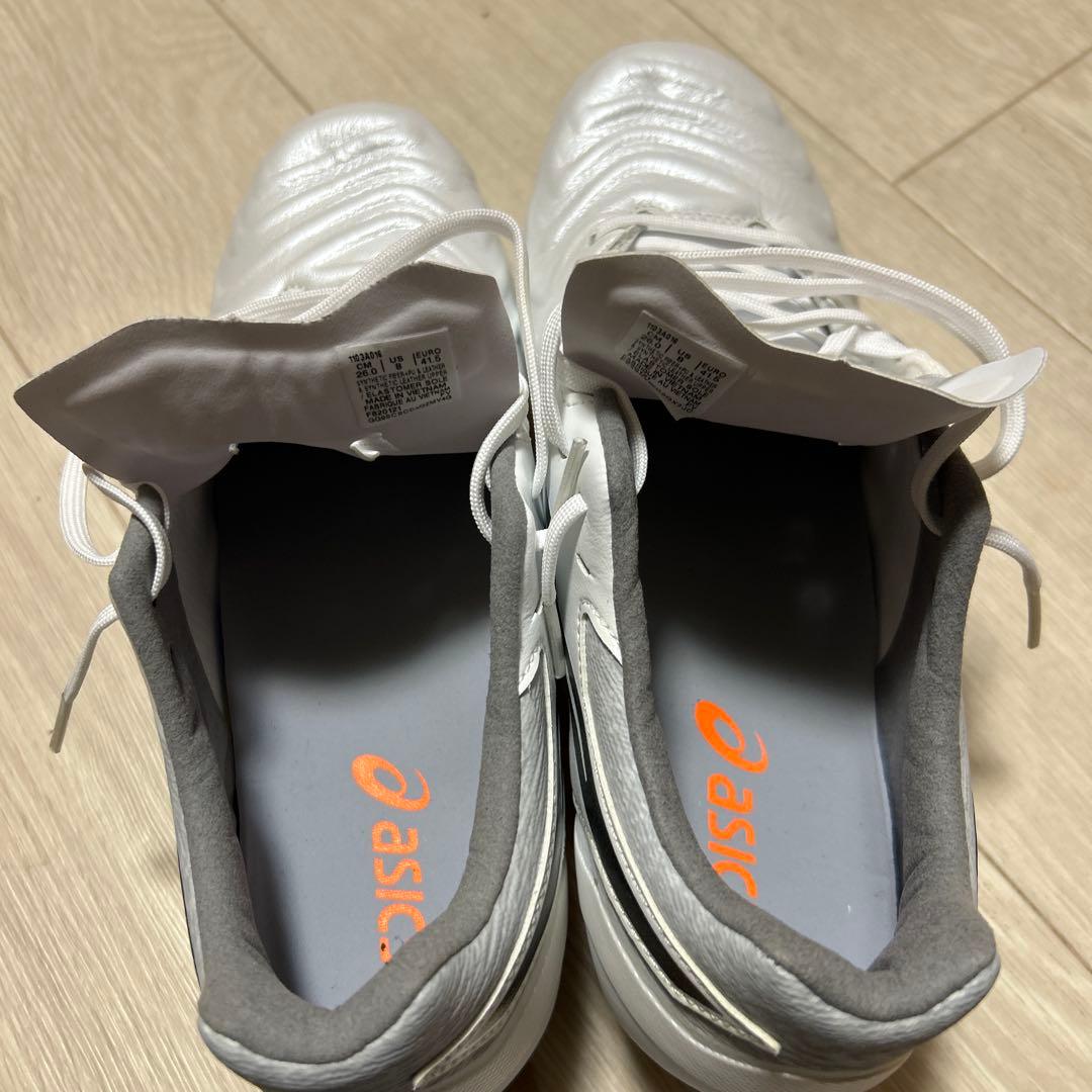 ASICS DS LIGHT サッカーシューズ ホワイト/ブラック