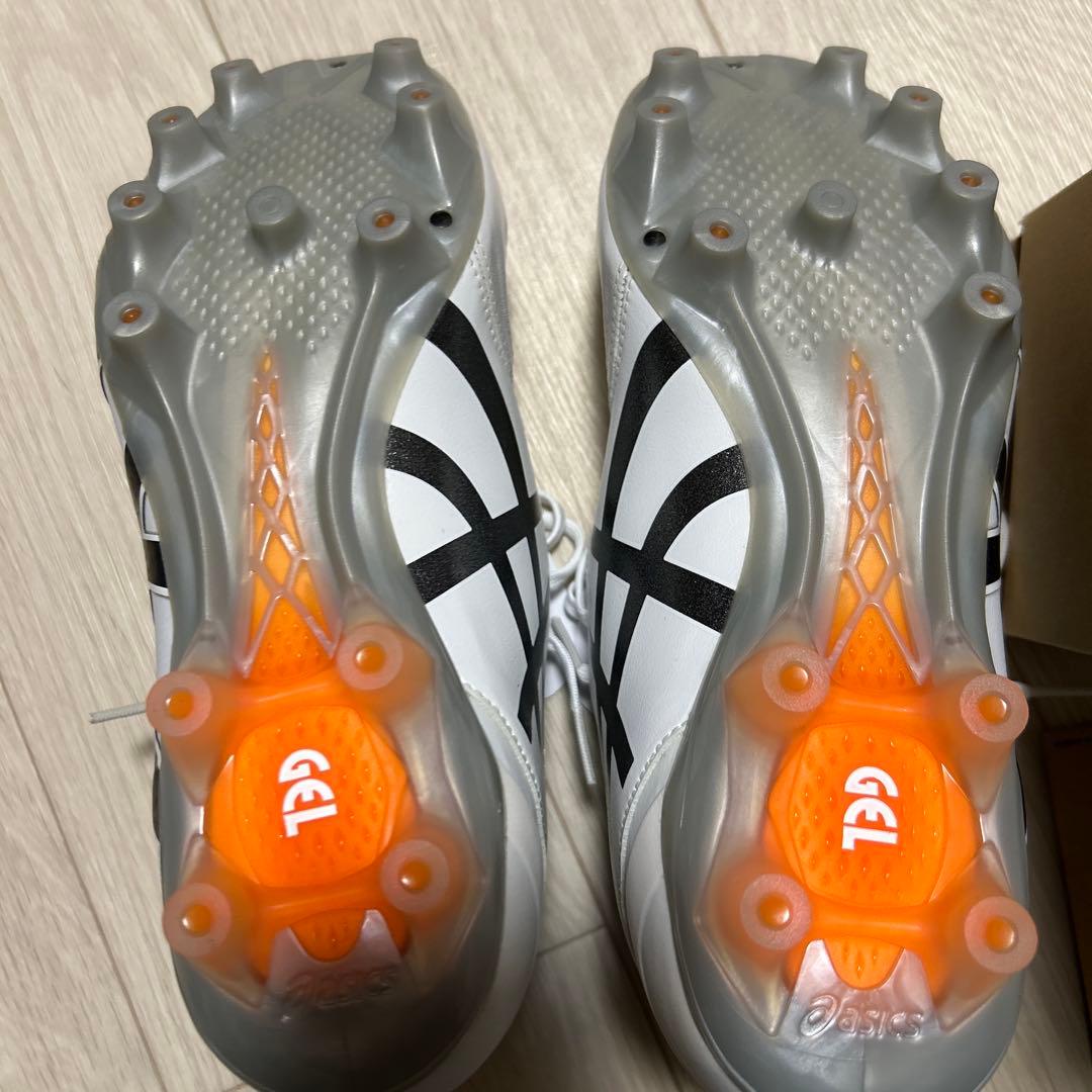 ASICS DS LIGHT サッカーシューズ ホワイト/ブラック