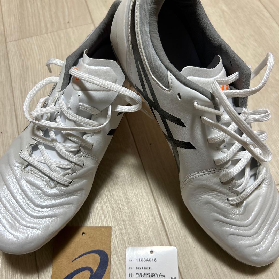 ASICS DS LIGHT サッカーシューズ ホワイト/ブラック