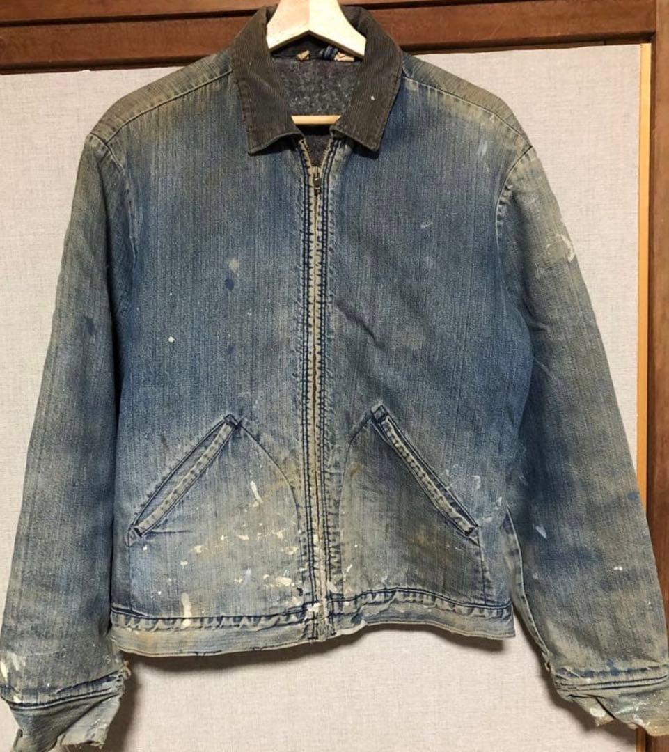 ゆうやです原宿マーピンズ購入ラングラーデニムジャケットタロンジッパー