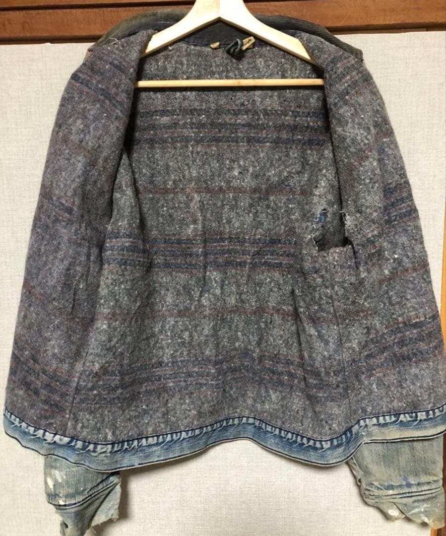 ゆうやです原宿マーピンズ購入ラングラーデニムジャケットタロンジッパー