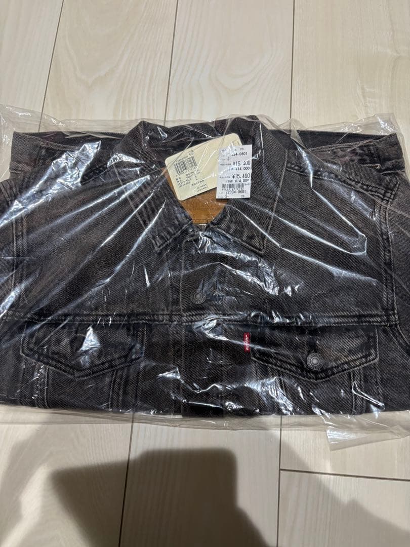 Levi's trucker jacket black Mサイズ 新品