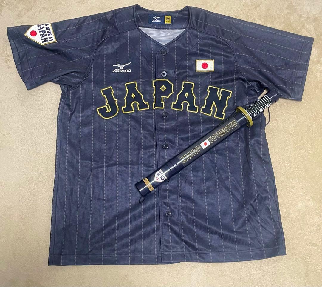 【24時間以内発送】WBC メガホン＆ユニフォーム 刺繍仕様