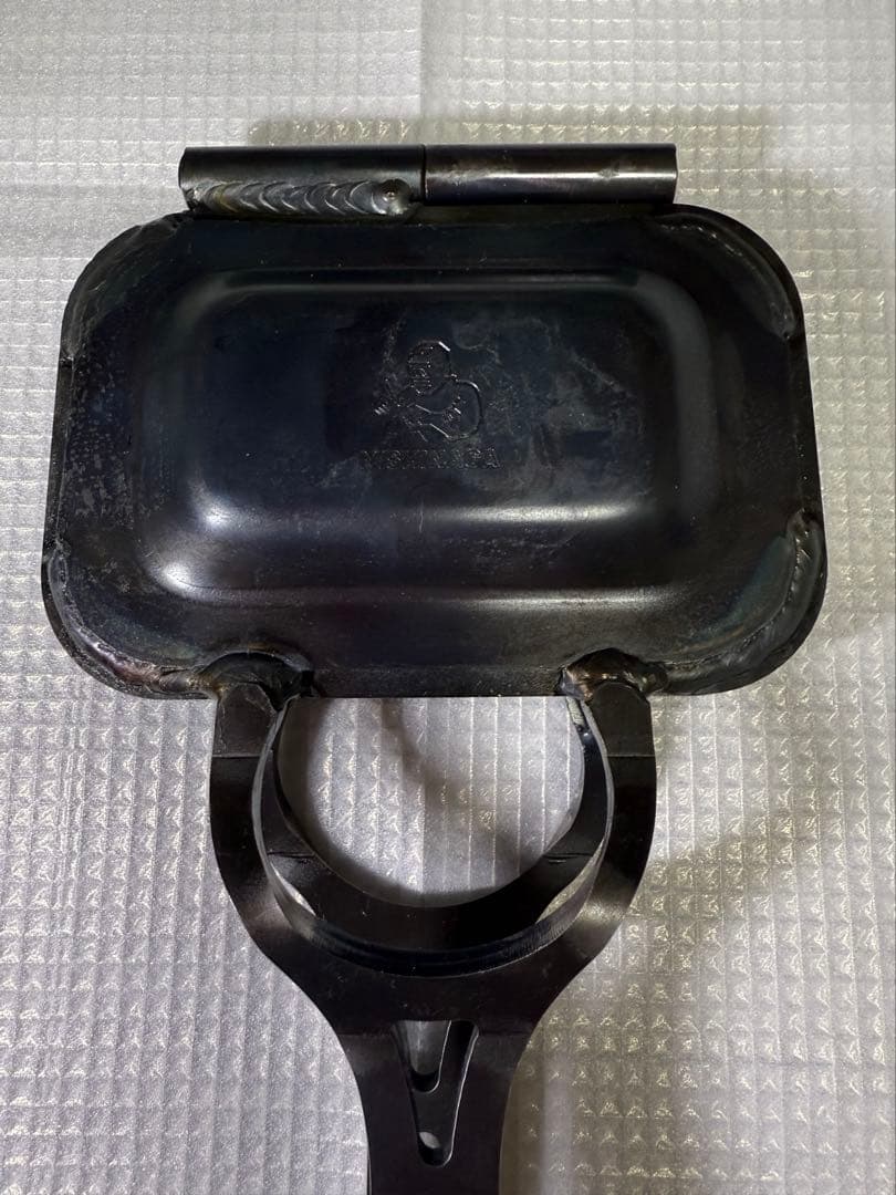 たやんNISHINAGA 黒皮鉄ホットサンドメーカー　1/2
