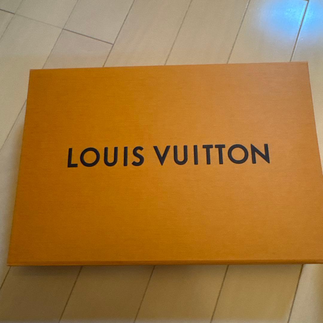 LOUIS VUITTON スカーフ ピンク グレー 箱付き