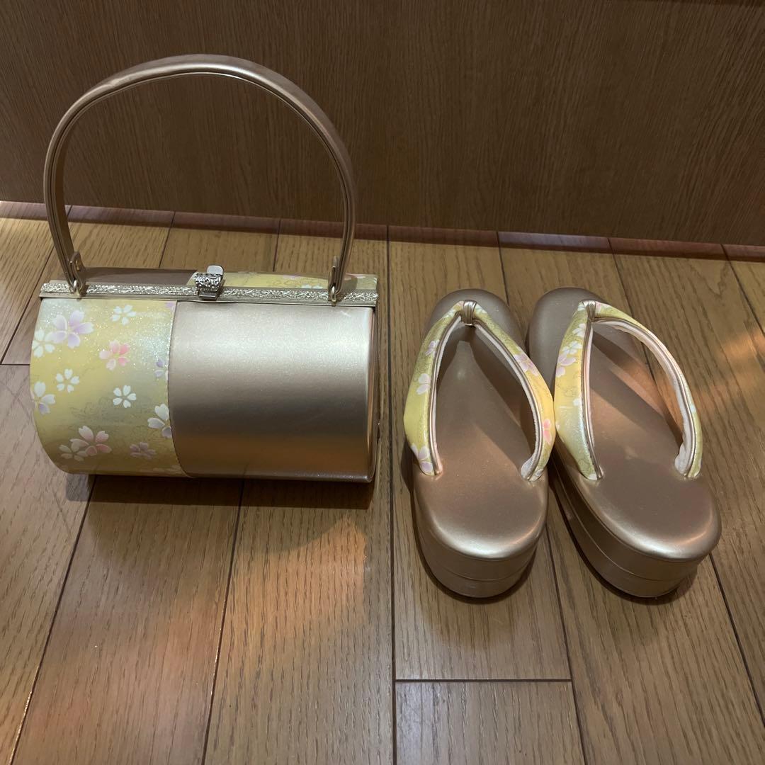 草履・バッグ・ショール　セット