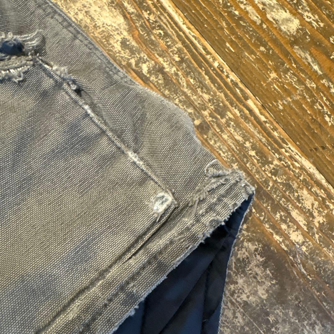 carhartt カーハート　ダックベスト　グレー　Lサイズ