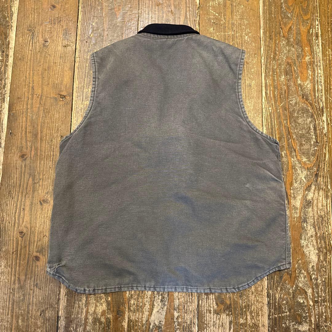 carhartt カーハート　ダックベスト　グレー　Lサイズ