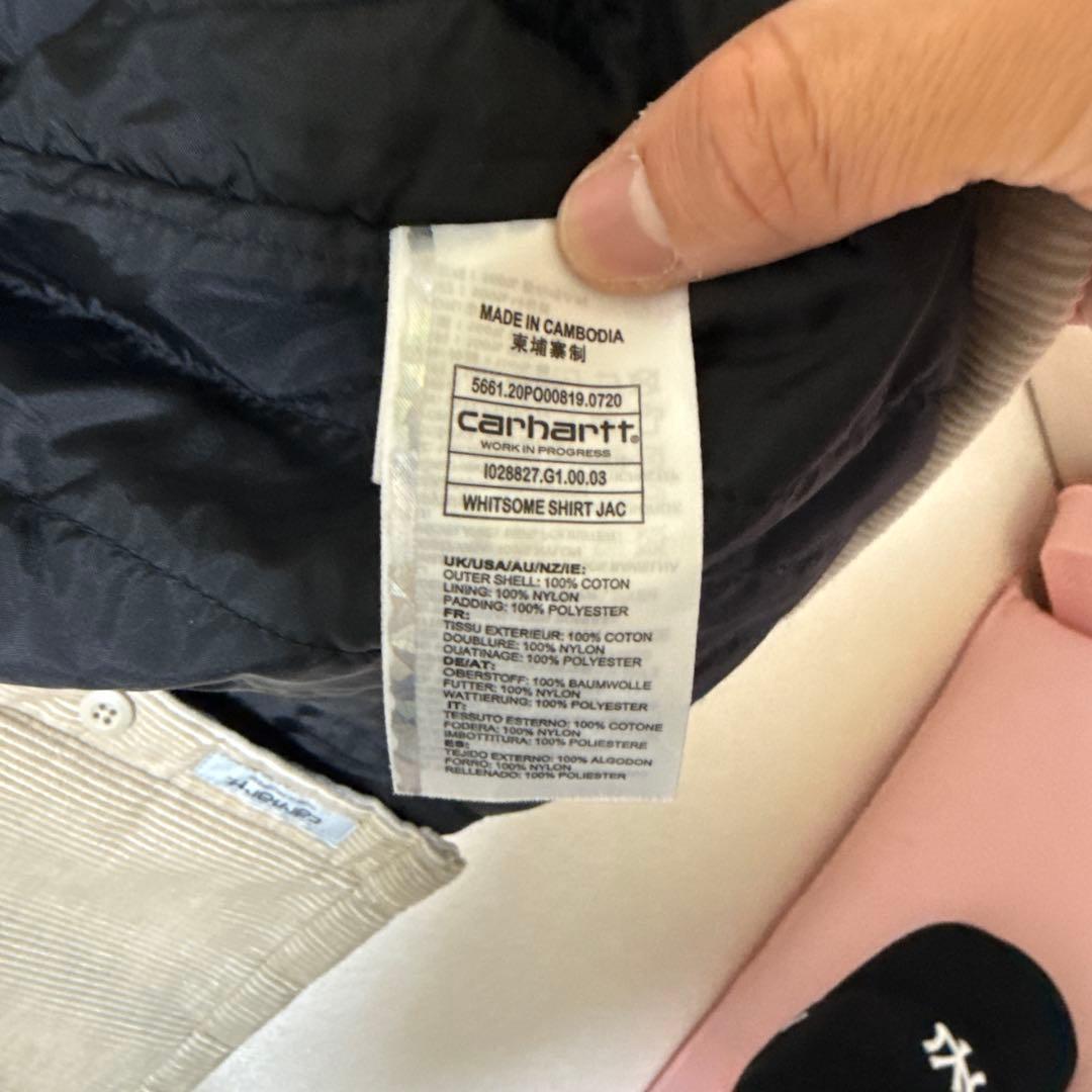carhartt コーデュロイジャケット L ベージュ