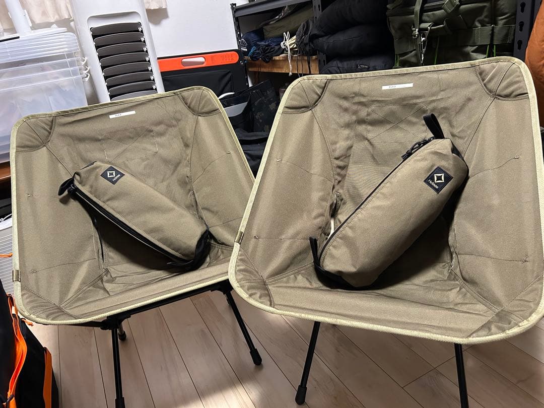 2脚セット　ヘリノックス　Helinox タクティカルチェア　カーキ