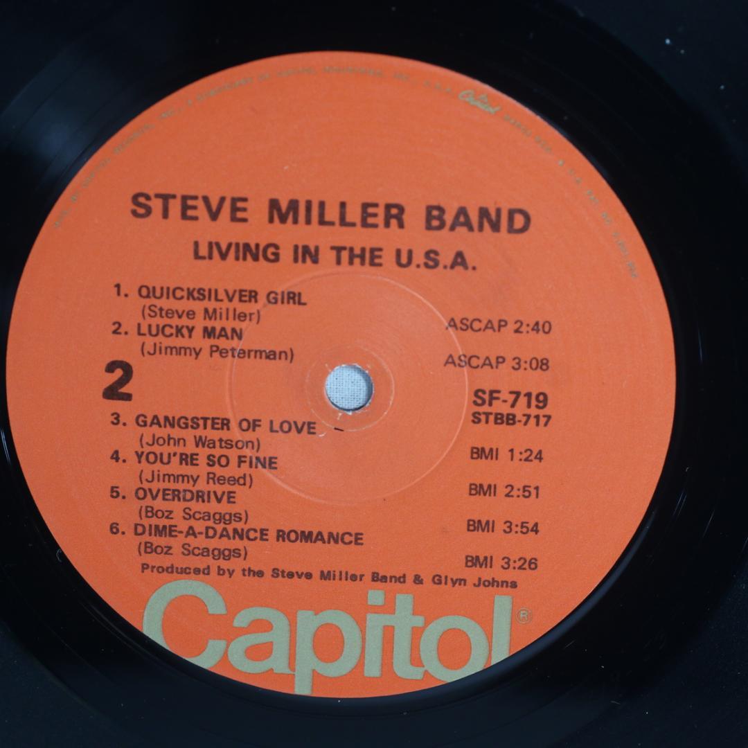 米LP The Steve Miller Band LivingInTheUSA