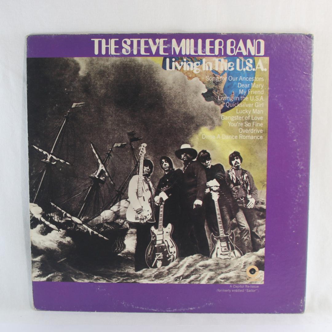 米LP The Steve Miller Band LivingInTheUSA