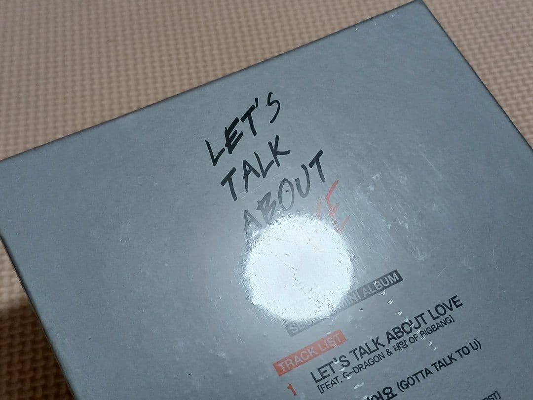 V.I LET'S TALK ABOUT LOVE 韓国盤CD