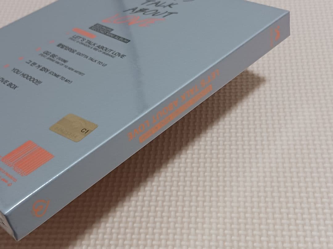 V.I LET'S TALK ABOUT LOVE 韓国盤CD