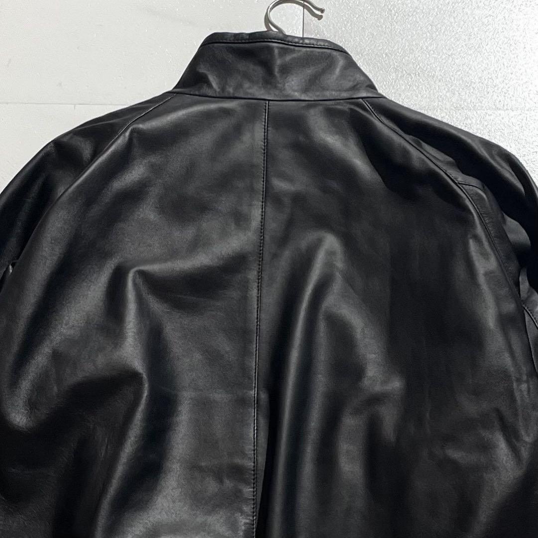 美品 24AW✨Edition × デニム社 羊革 シングルライダースジャケット