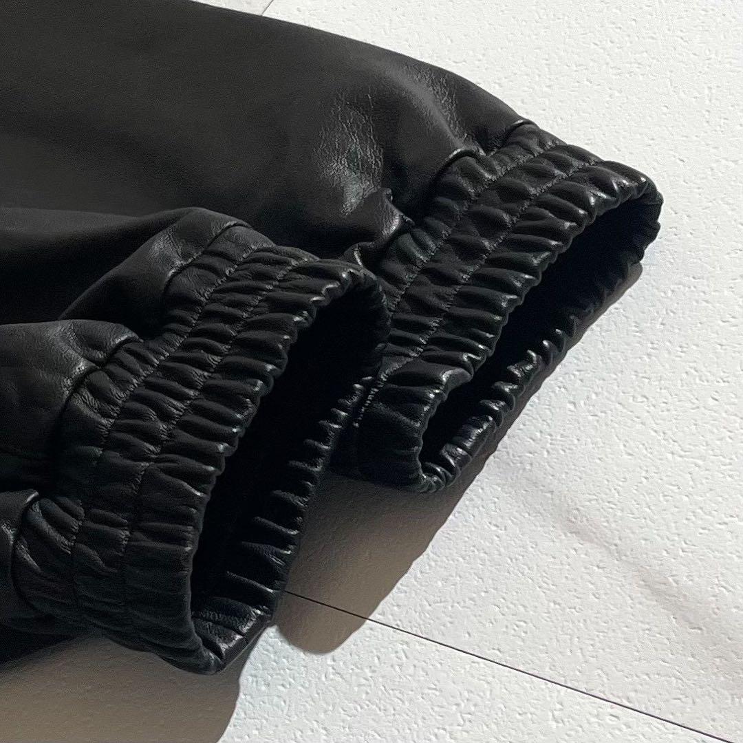 美品 24AW✨Edition × デニム社 羊革 シングルライダースジャケット