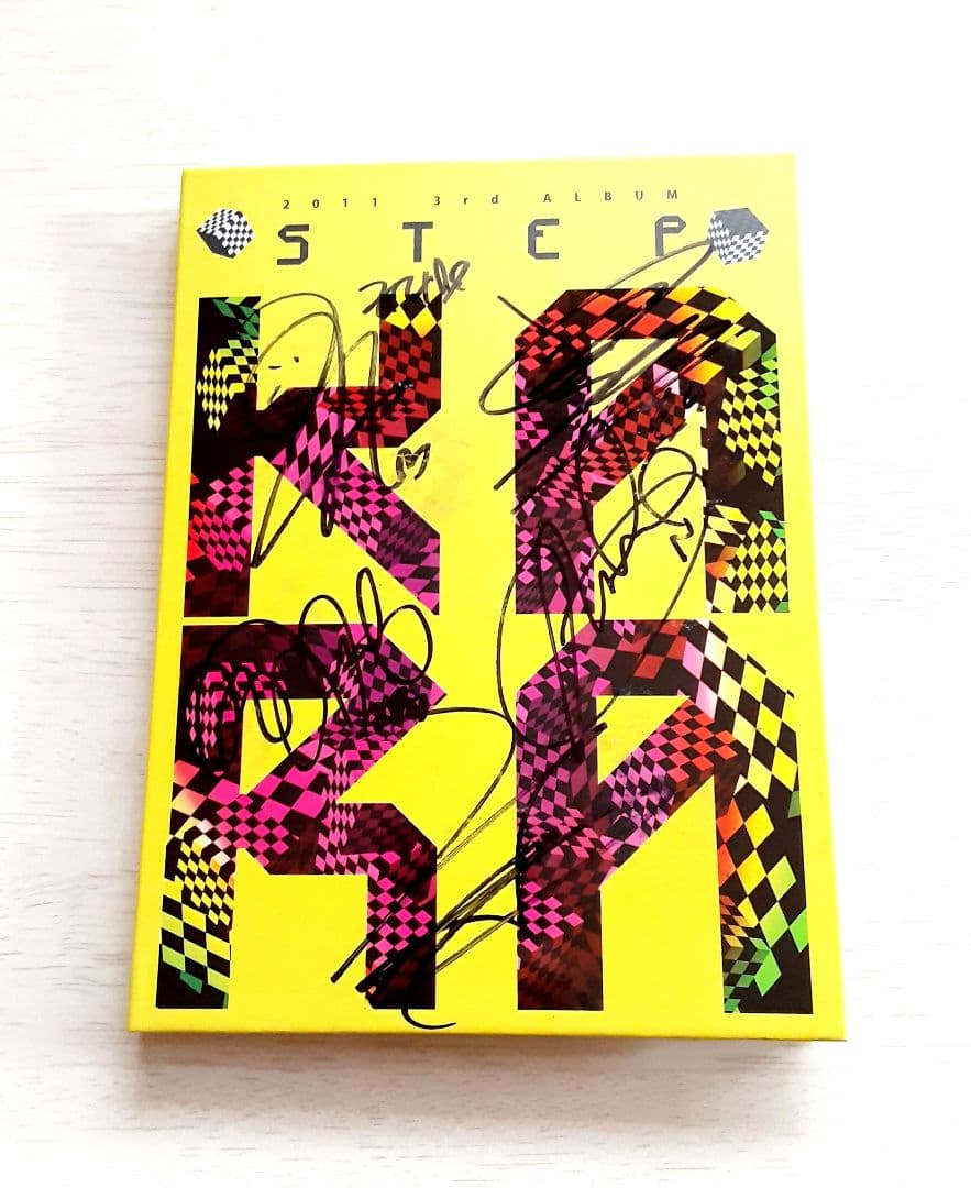 KARA　CD　STEP　サイン入り