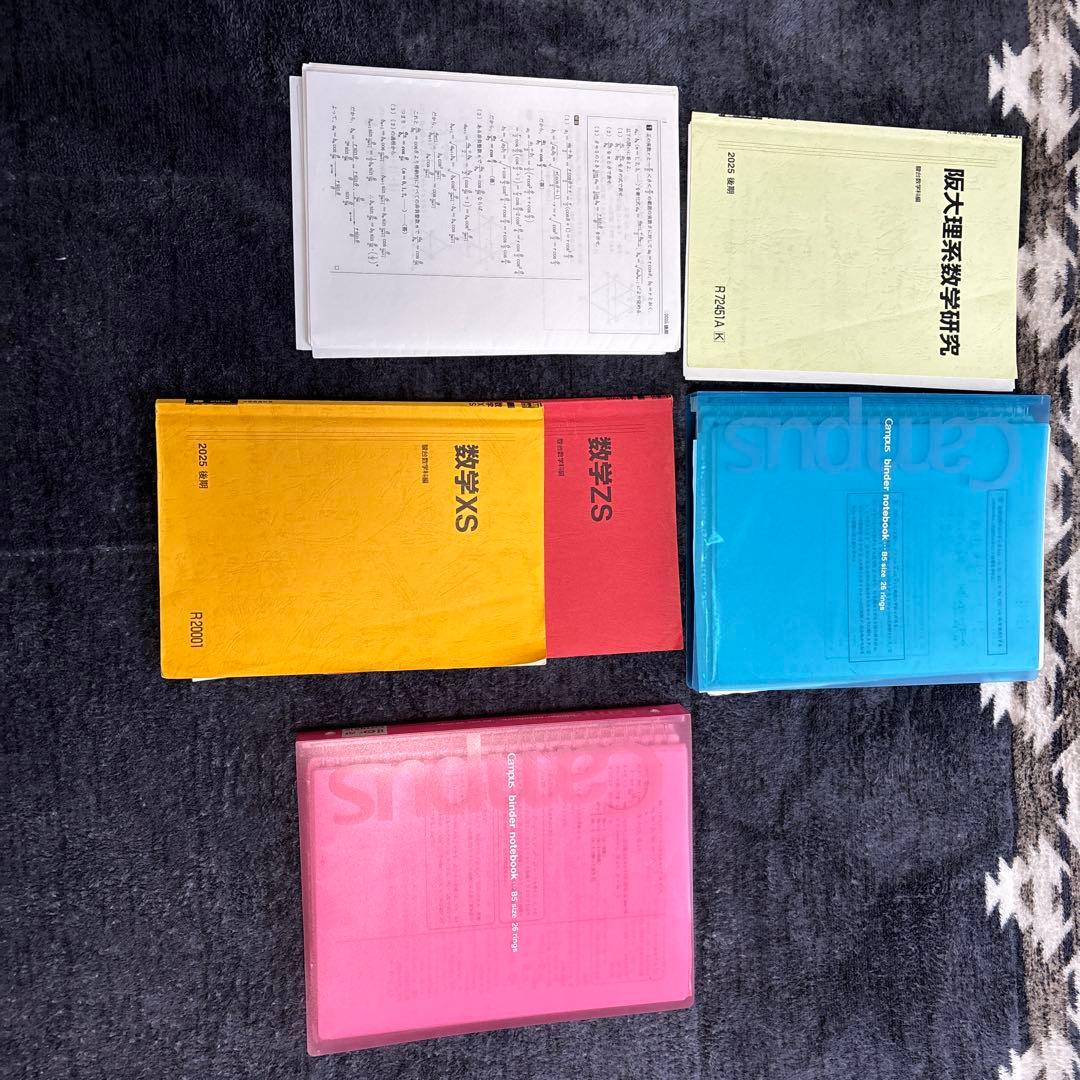 数学XS & ZS参考書 セット