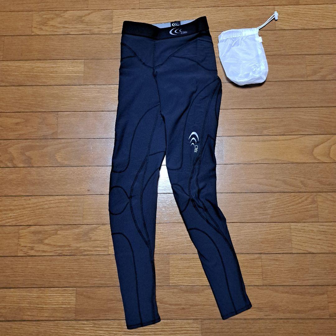 【美品】C3fit インパクトロングタイツ レディースＭサイズ