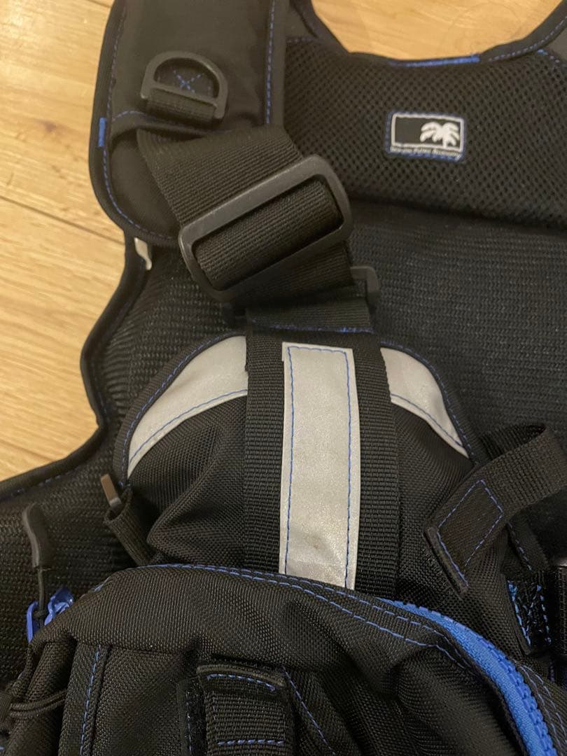 PALMS フィッシングベスト ブラック