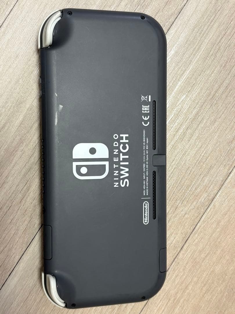 Switch ライト グレー (本体＋フィルム)