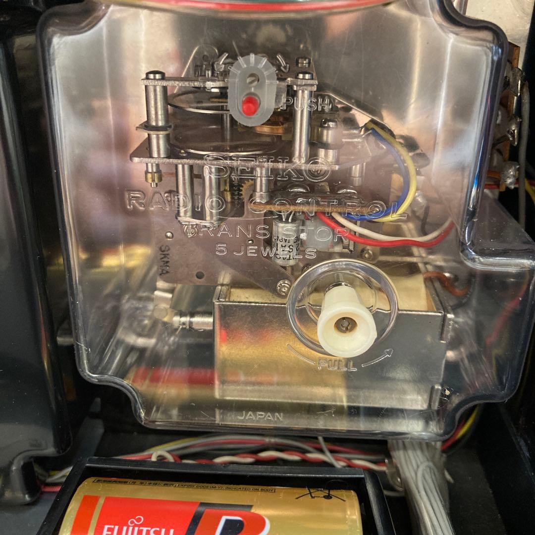 昭和レトロ セイコー TTRZ-911 ラジオコントロール トランジスタ 置時計