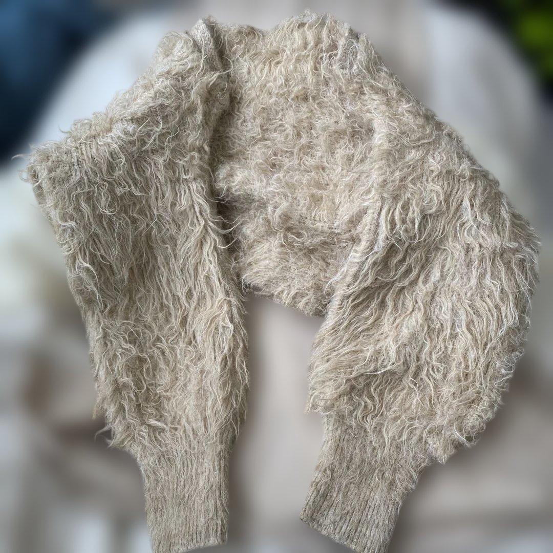 anauans オフショルレイヤードニットワンピース （BEIGE）