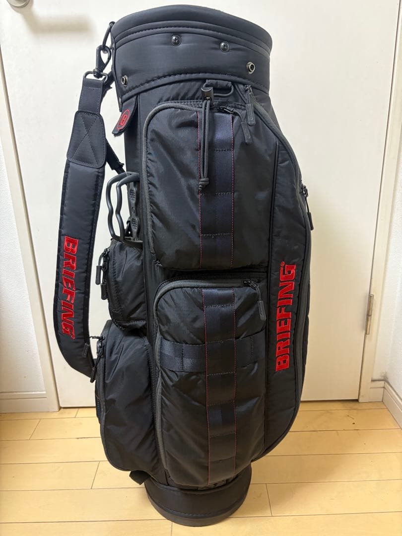 BRIEFING CR-6 キャディバッグと1Wヘッドカバーのセット
