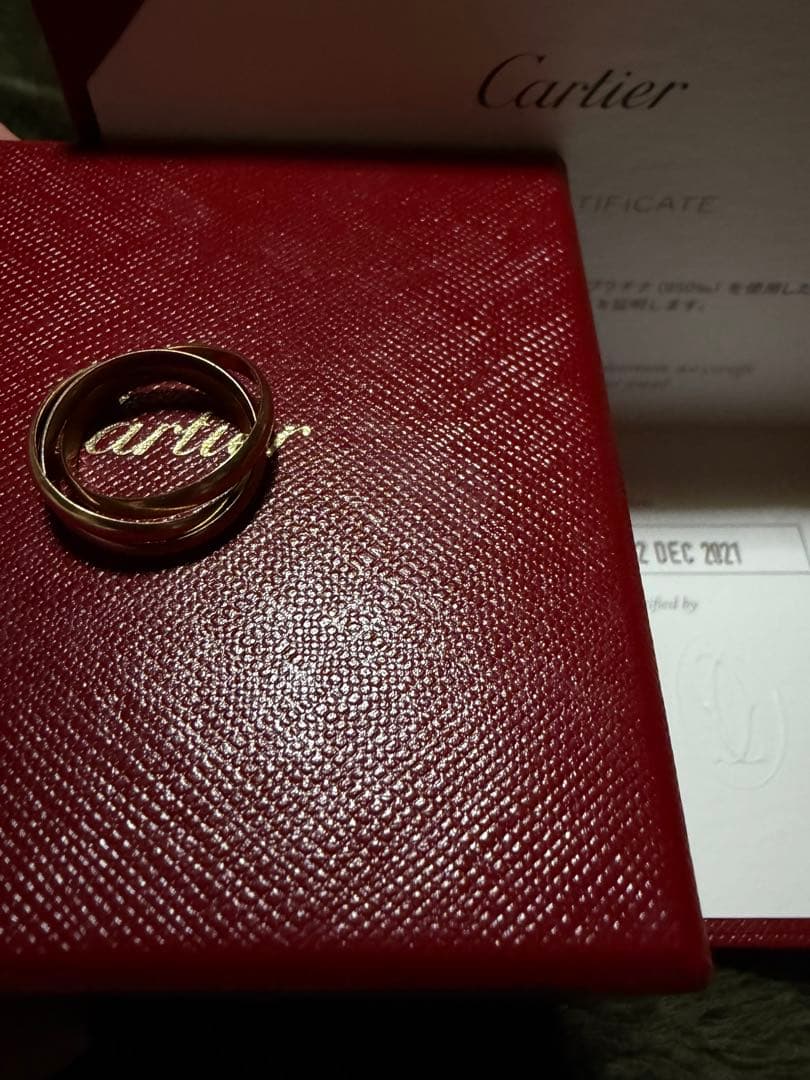 Cartier トリニティリング