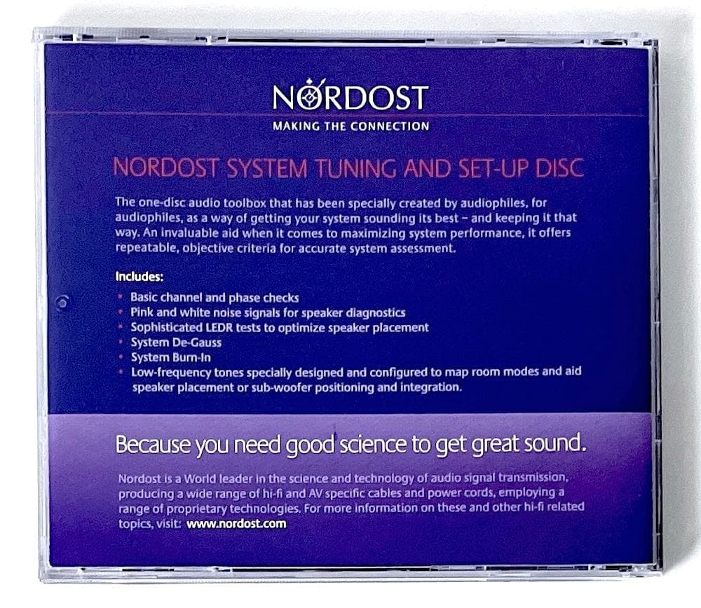 廃盤 CD NORDOST SYSTEM SET-UP&TUNING DISC