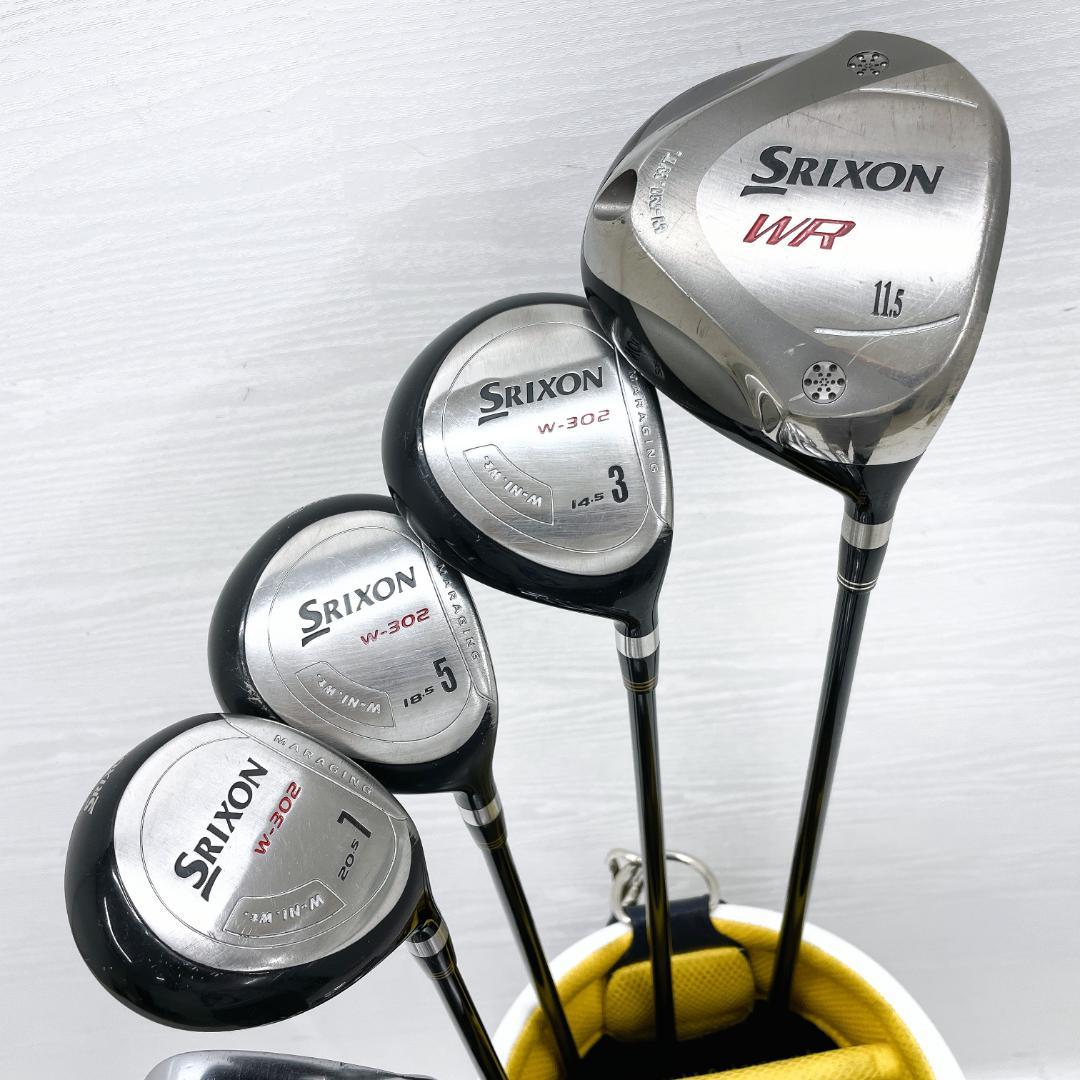 【豪華‼】 SRIXON スリクソン メンズ ゴルフクラブ 初心者 セット R