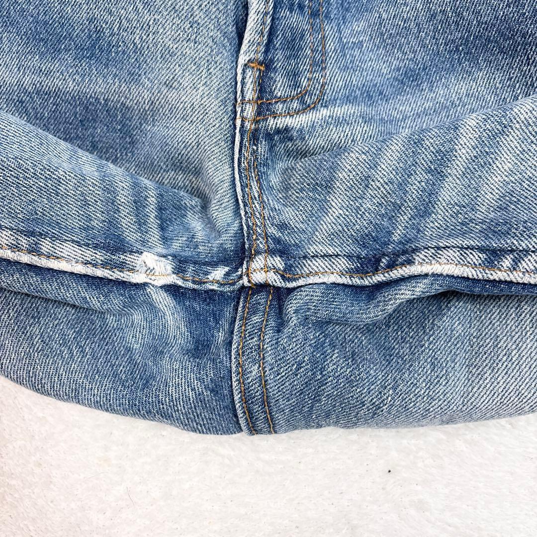 90s Levi's 501xx ヒゲ ハチノスW33 USA製 赤文字
