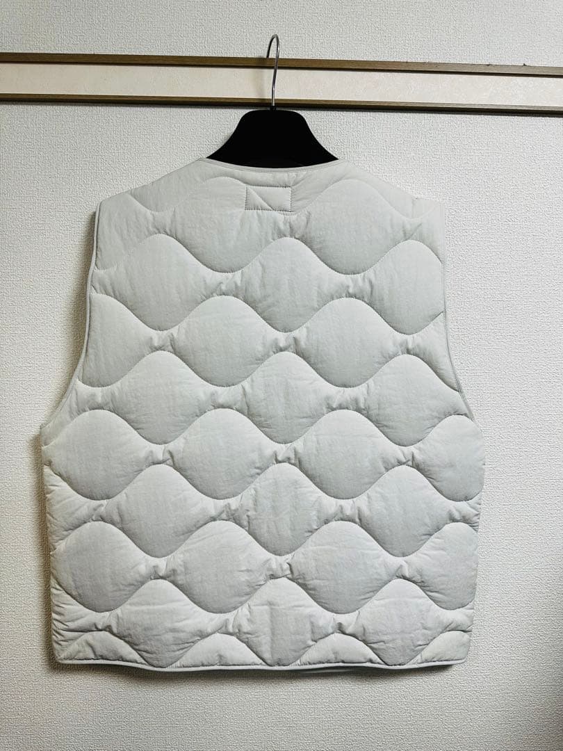 STUSSY RECYCLED NYLON LINER VEST S 登坂広臣着