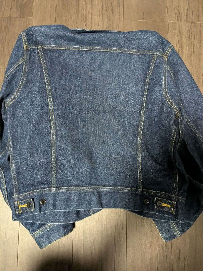90ｓ Ｌｅｅ デニムジャケット Ｇジャン ヴィンテージ ネイビー Ｍ 丈短
