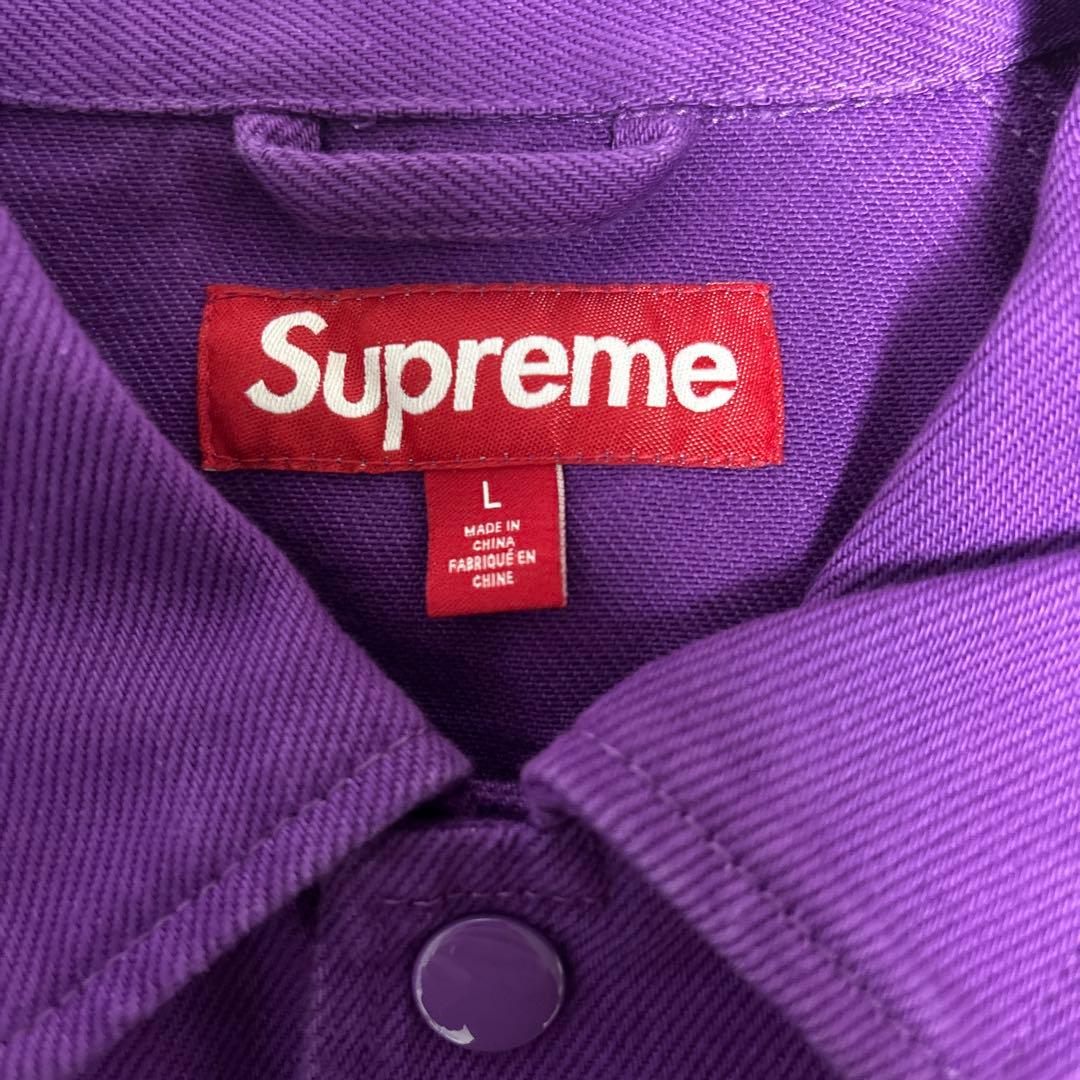 【L】Supreme ARC Denim Coaches Jacket