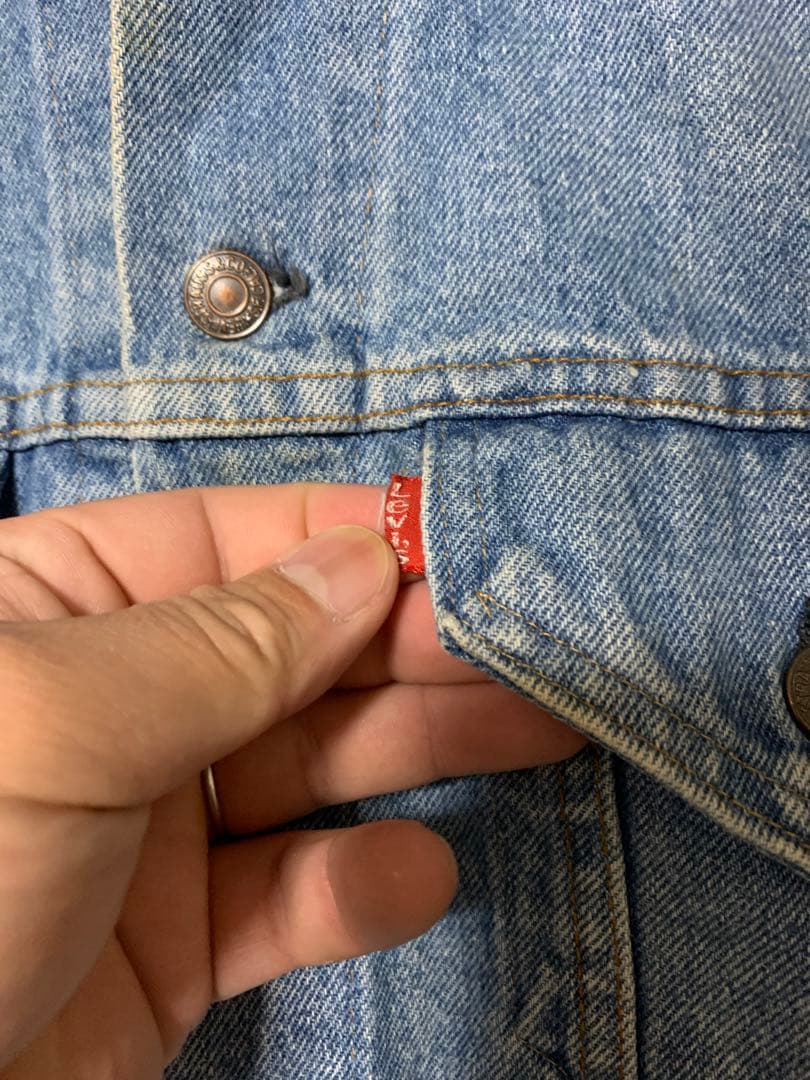 ジャケット・アウター 80s USA Levis 70506 0217 denim jacket 40