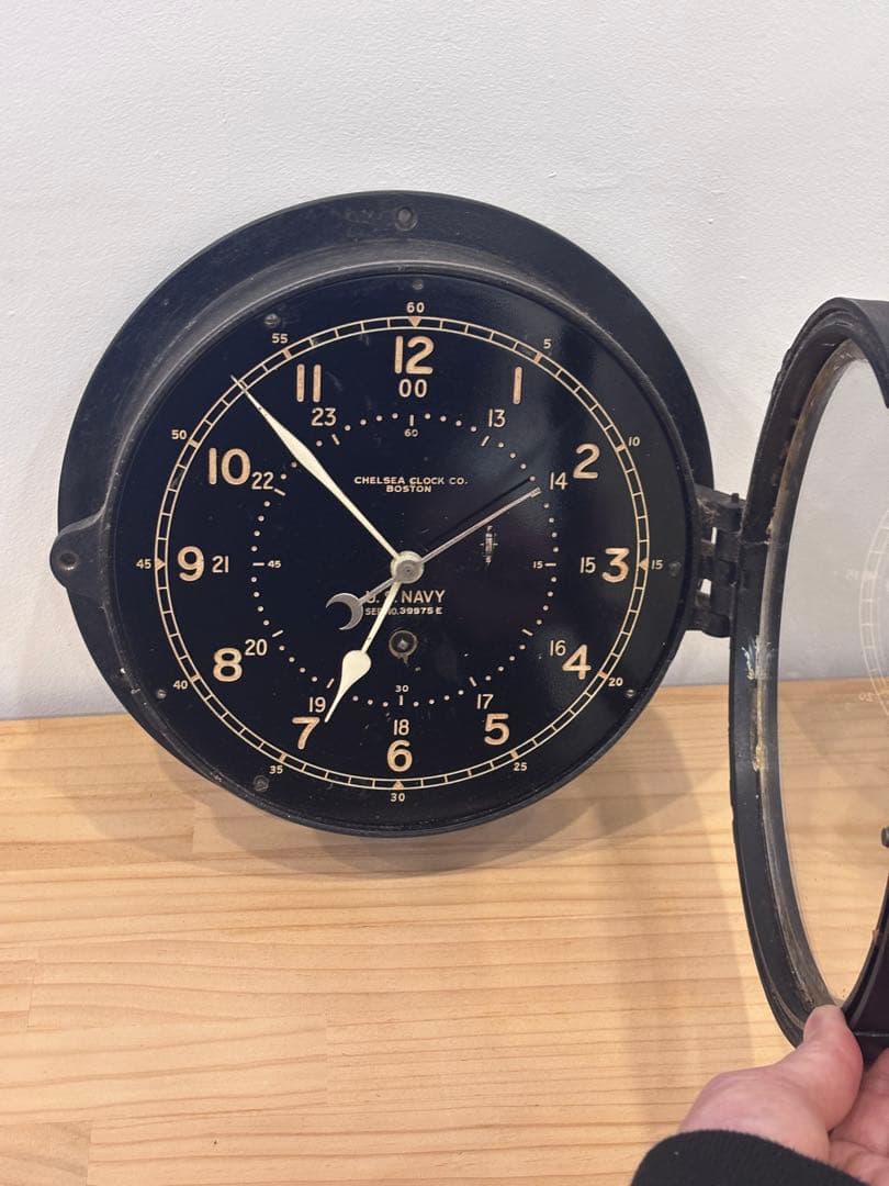 CHELSEA CLOCK U.S. NAVY 置時計