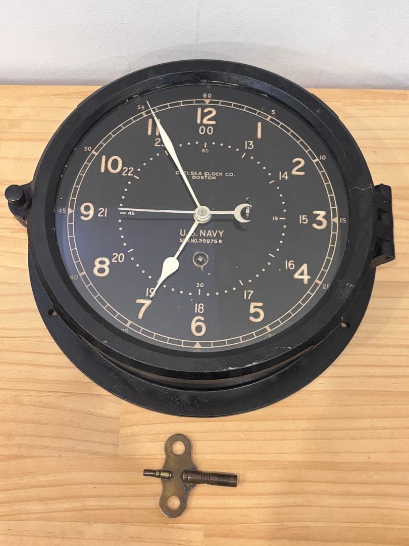 CHELSEA CLOCK U.S. NAVY 置時計