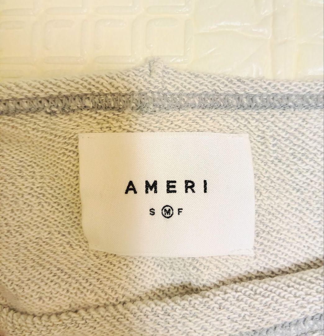 【新品タグ付】AMERI　VINTAGE　スウェットワンピース　シルバー