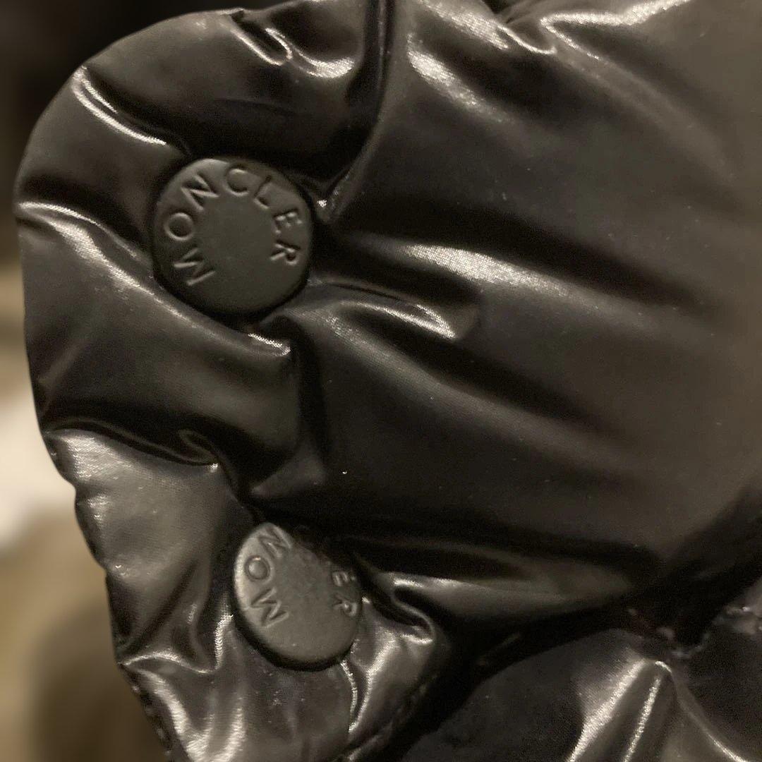 激レア廃盤ビックロゴMONCLER チベットブラック ダウンベスト サイズ0