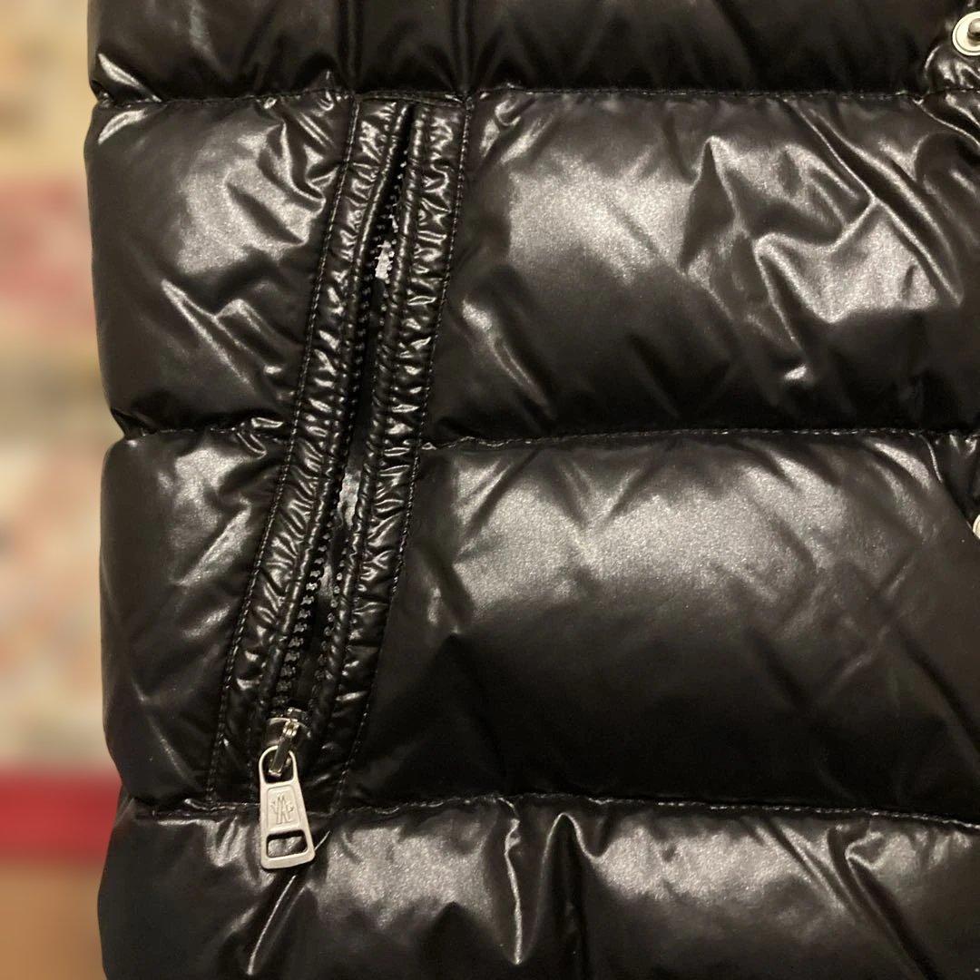 激レア廃盤ビックロゴMONCLER チベットブラック ダウンベスト サイズ0