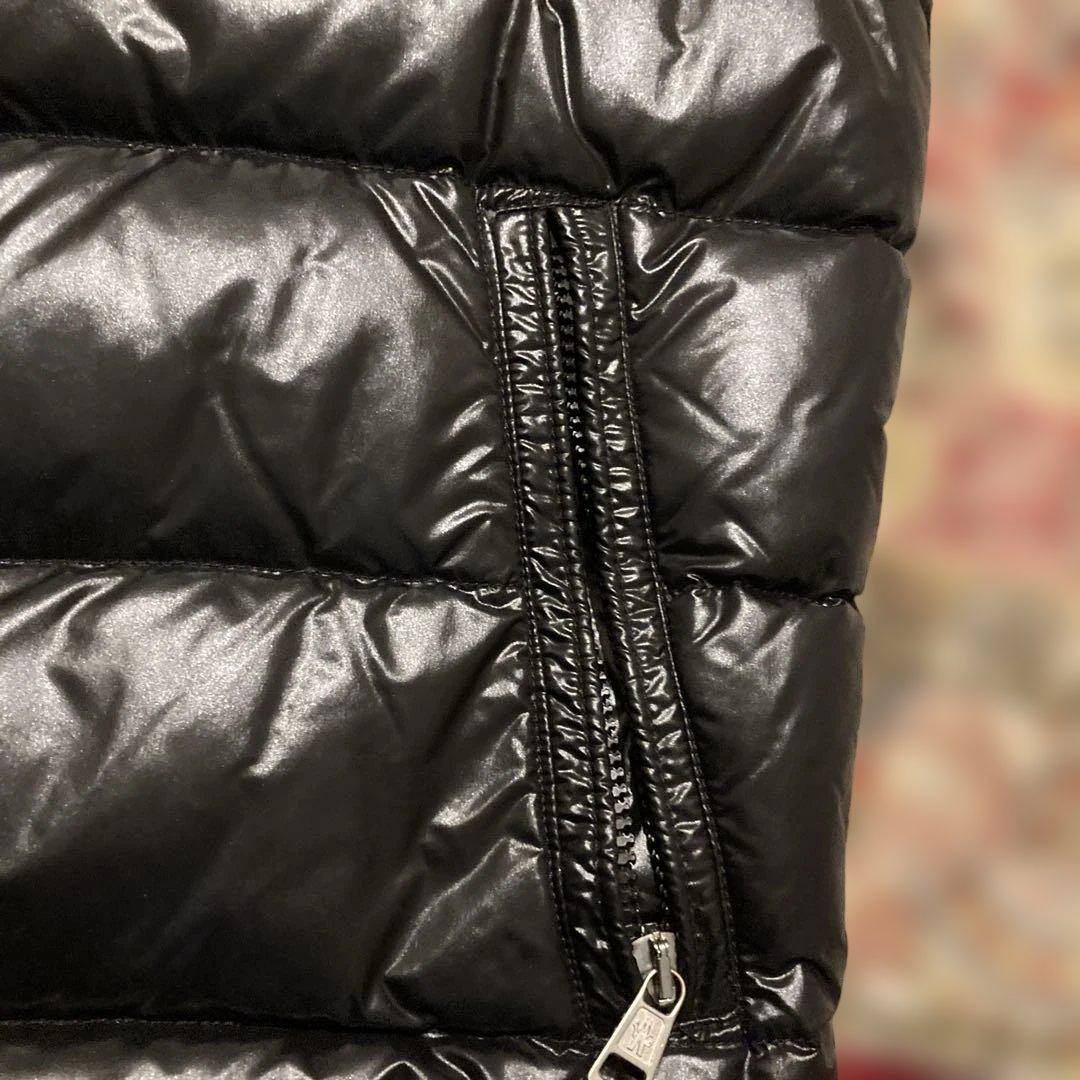 激レア廃盤ビックロゴMONCLER チベットブラック ダウンベスト サイズ0