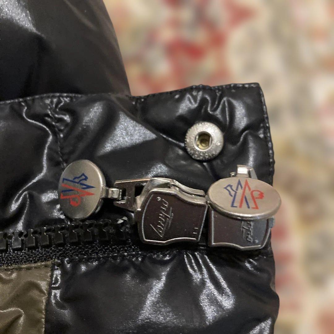 激レア廃盤ビックロゴMONCLER チベットブラック ダウンベスト サイズ0
