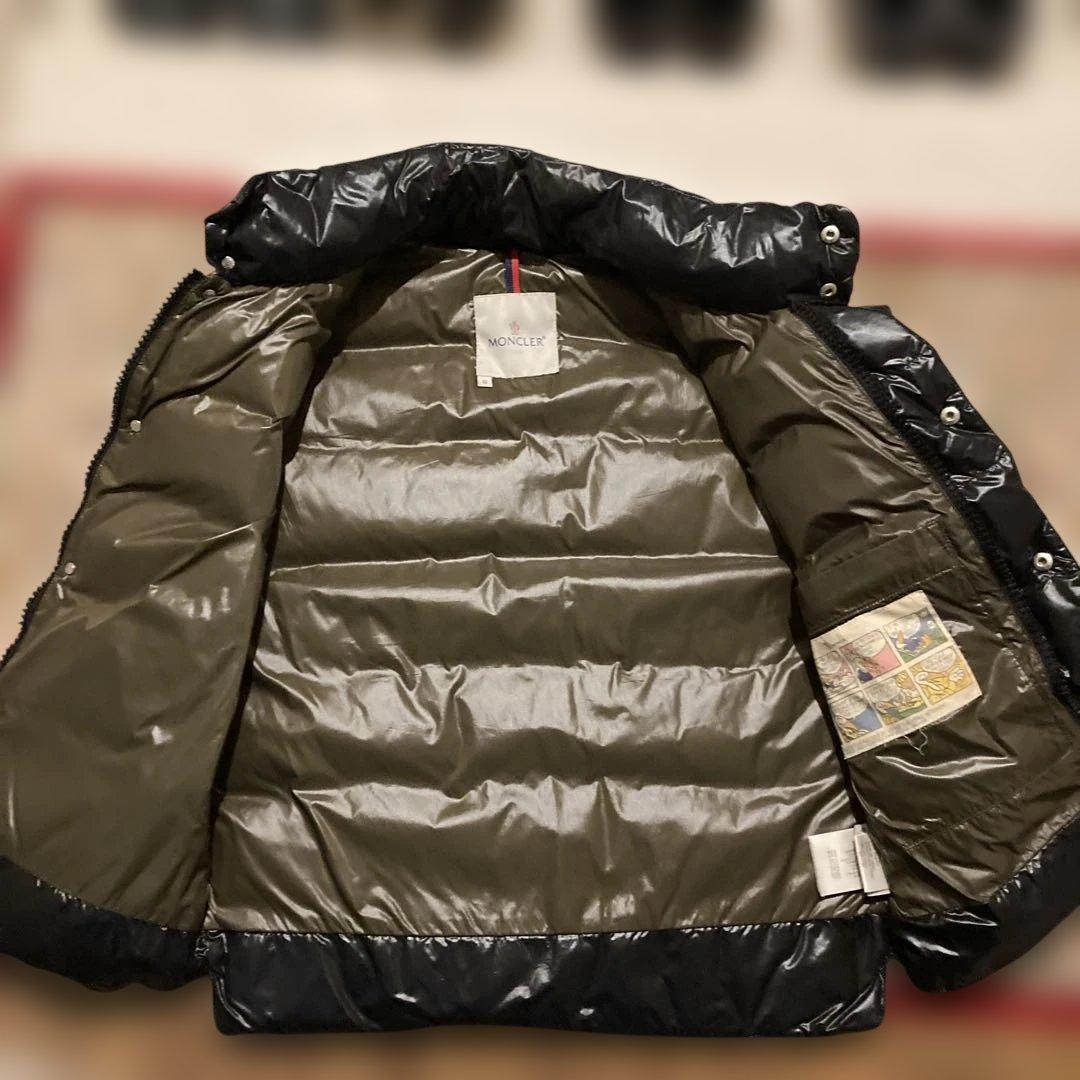 激レア廃盤ビックロゴMONCLER チベットブラック ダウンベスト サイズ0