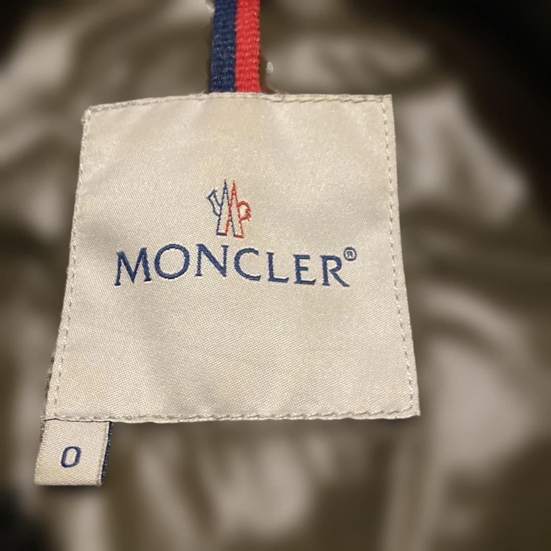 激レア廃盤ビックロゴMONCLER チベットブラック ダウンベスト サイズ0