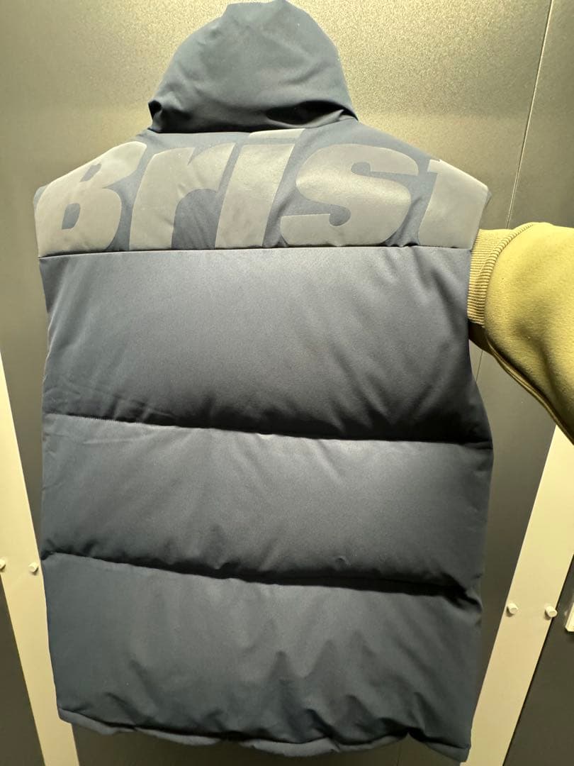 Bristol リバーシブル裏星柄ダウンベスト サイズXL