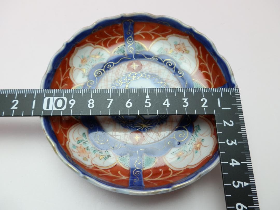時代物 成化年製 色絵 錦手 小皿 10客 TN 70 70816