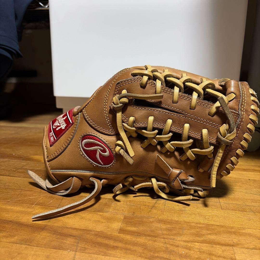 Rawlings DURH ブラウン 軟式グローブ