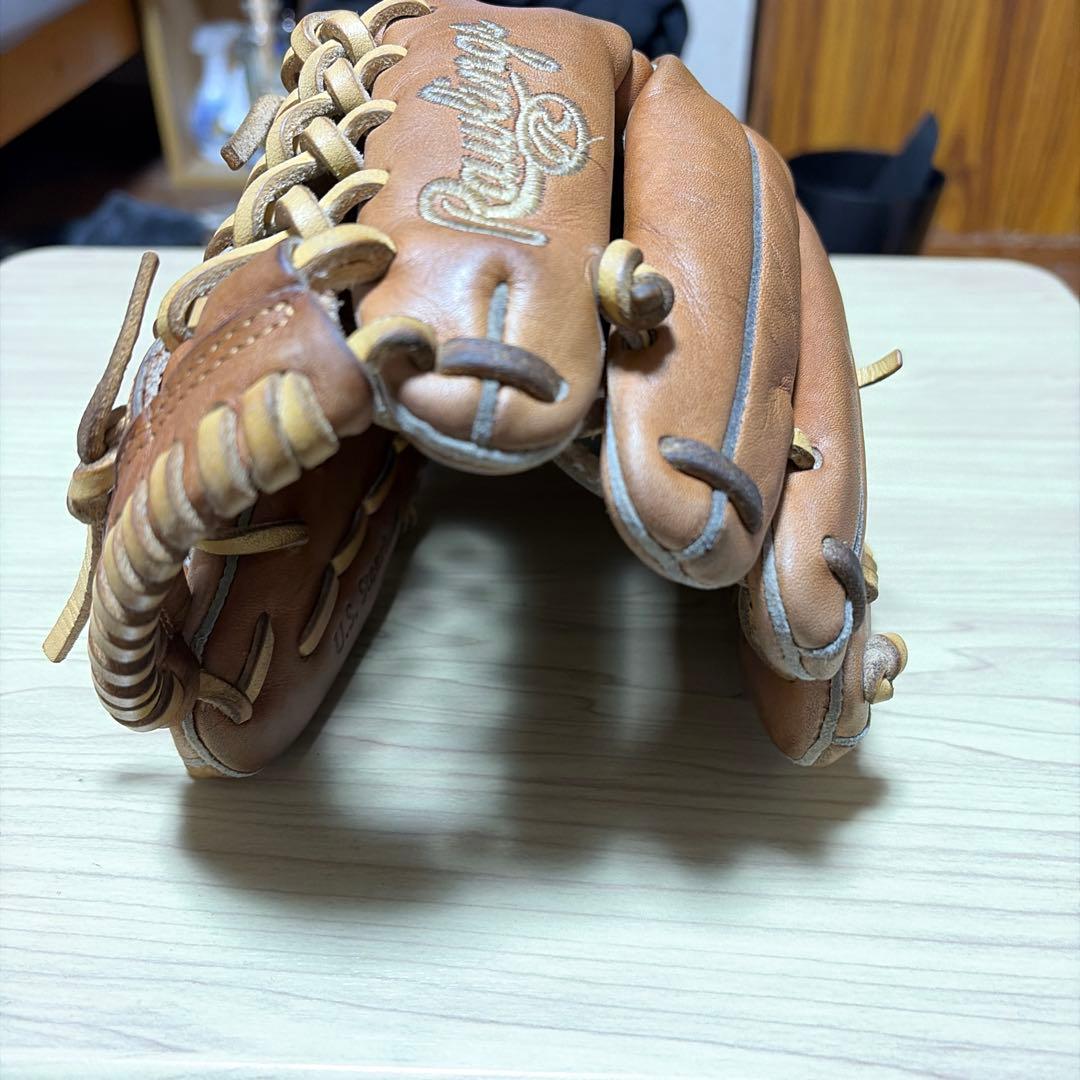 Rawlings DURH ブラウン 軟式グローブ